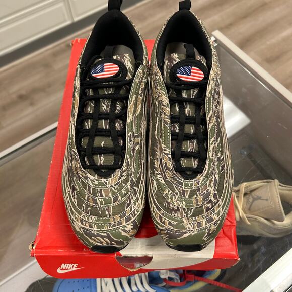 Nike Air Max 97 Country Camo (USA) size 10 pre owned - Picture 3 of 8